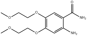 盐酸厄洛替尼杂质SMA-1：
2-氨基-4,5-双(2-甲氧基乙氧基)苯酰胺