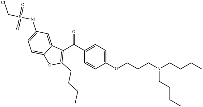 S-Desmethyl S-Chloromethyl Dronedarone