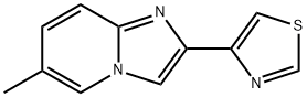 6-methyl-2-(4-thiazolyl)-Imidazo[1,2-a]pyridine