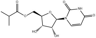 ((2R,3S,4R,5R)-5-(2,4-Dioxo-3,4-dihydropyrimidin-1(2H)-yl)-3,4-dihydroxytetrahydrofuran-2-yl)methyl isobutyrate